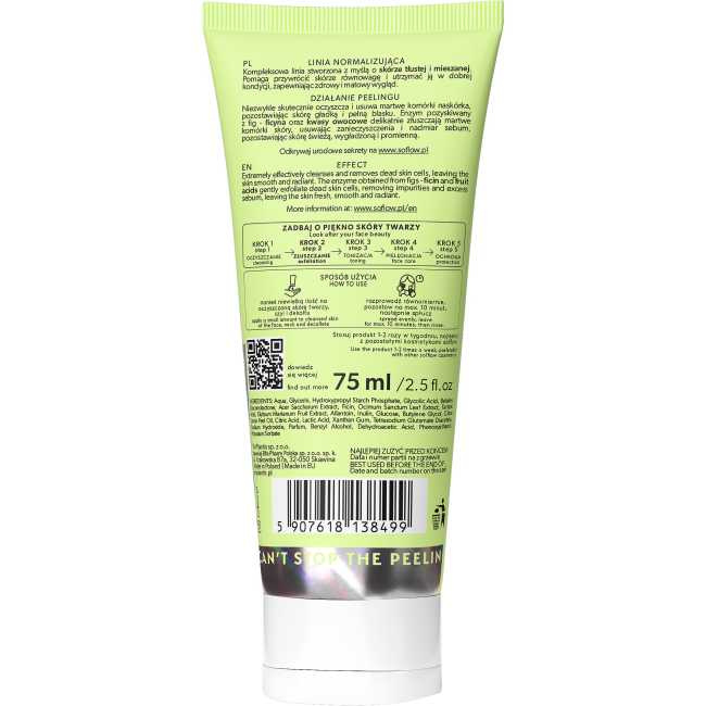 So!Flow Normalizing Enzymatic Peeling for Oily and Combination Skin 75ml