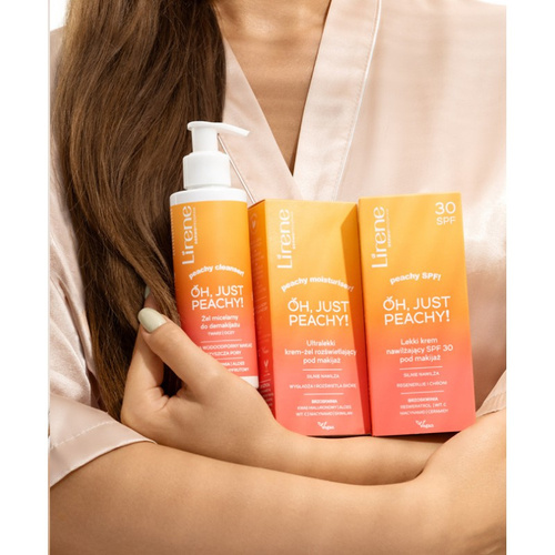 Lirene Oh Just Peachy Kojący Krem-Żel pod Oczy z Efektem Chłodzenia 15ml