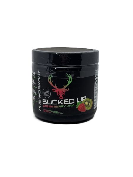 Bucked Up Pre-Workout Strawberry Kiwi For Energy and Muscle Pump 290g