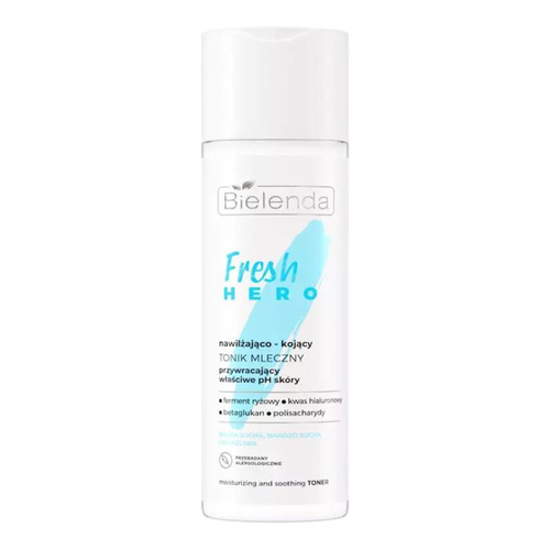 Bielenda Fresh Hero Nawilżająco-Kojący Tonik Mleczny dla Skóry Suchej 200ml