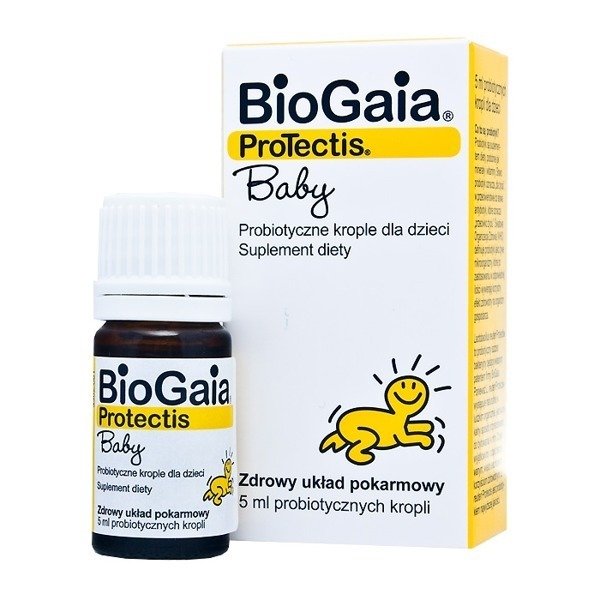BioGaia Protectis Probiotyczne Krople dla Dzieci i Niemowląt 5ml