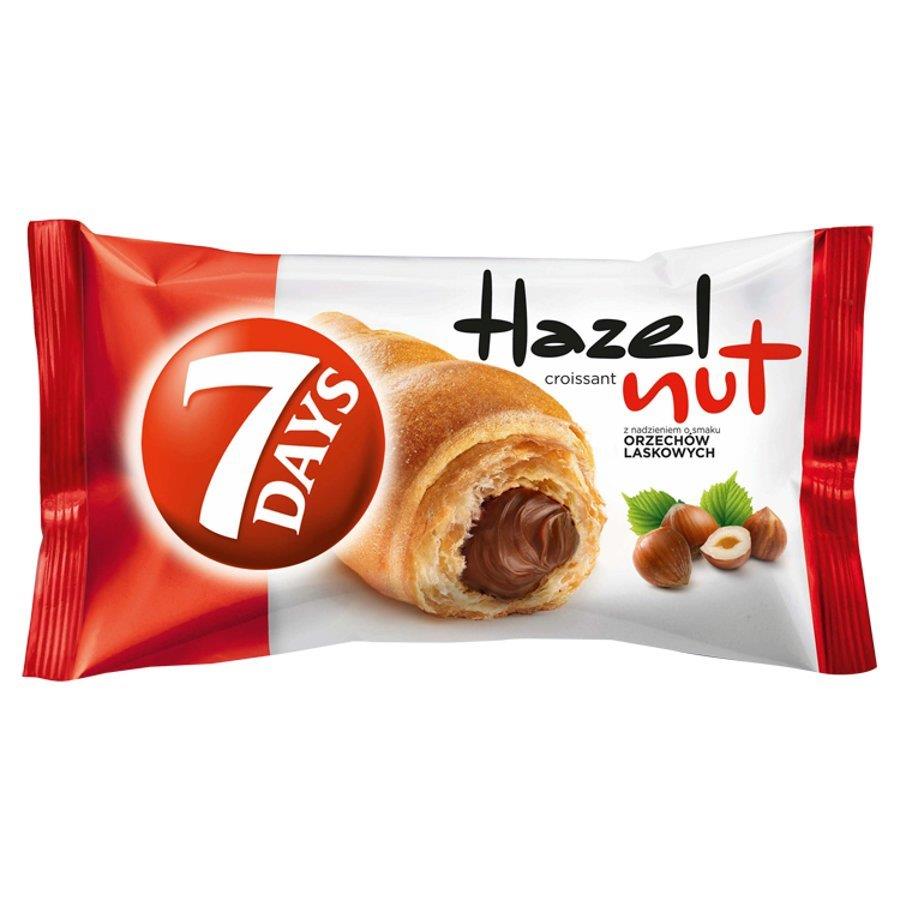 7 Days Croissant with Hazelnut Filling 60g