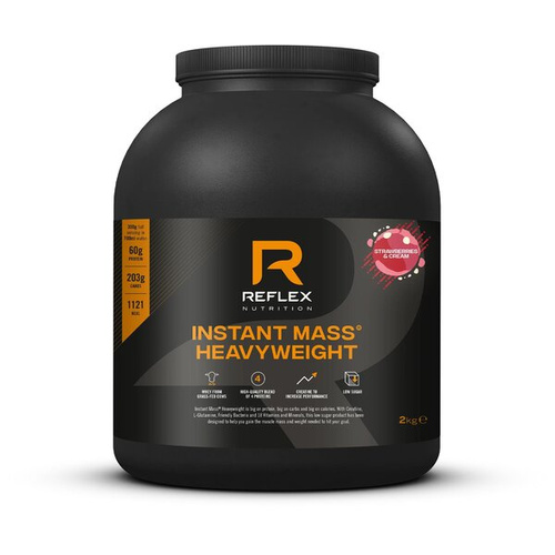 Instant Mass Heavyweight, Strawberries & Cream - 2000g