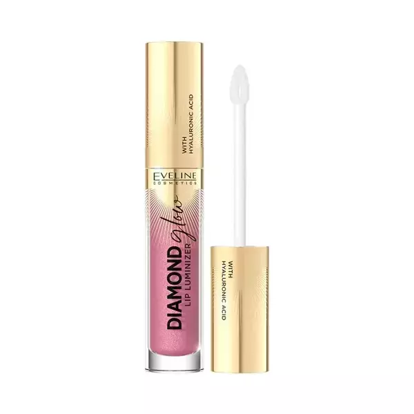  Eveline Diamond Glow Lip Luminizer with Hyaluronic Acid No 05 Toffee 4.5ml