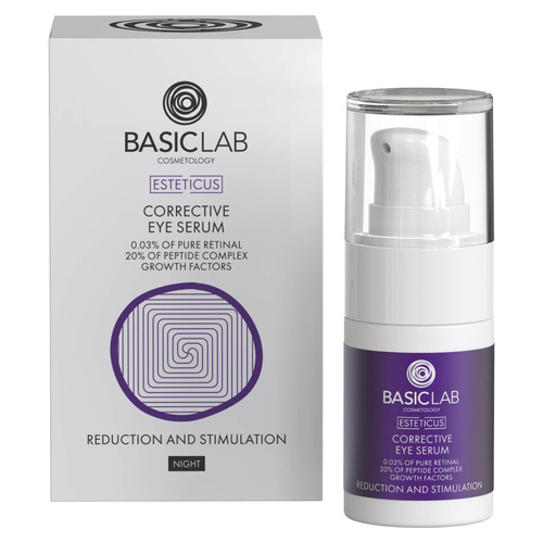 BasicLab Esteticus Corrective Eye Serum with Retinal 0.03% 15ml