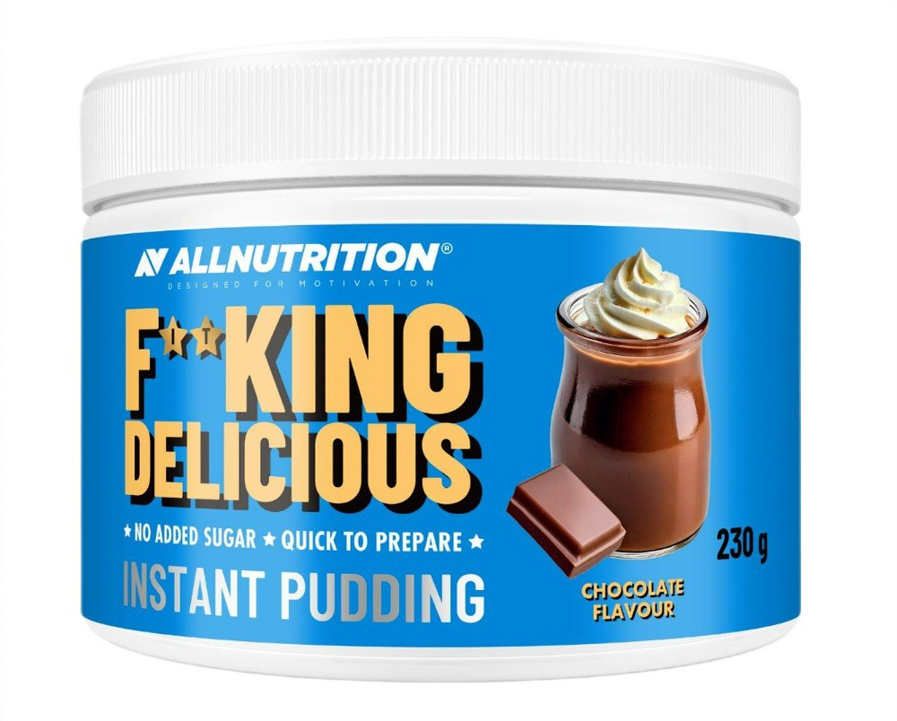 Allnutrition Fitking Delicious Instant Pudding Chocolate For Dieting 230g