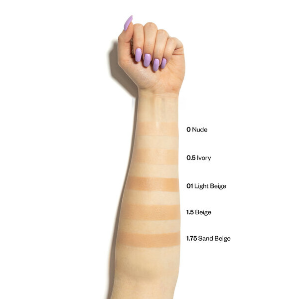 Paese Long Cover Full Coverage and Moisturizing Fluid 0 Nude 30ml