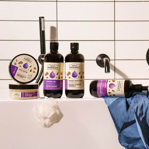 Green Pharmacy Balsam do Ciała Figa i Olejek Arganowy 400ml