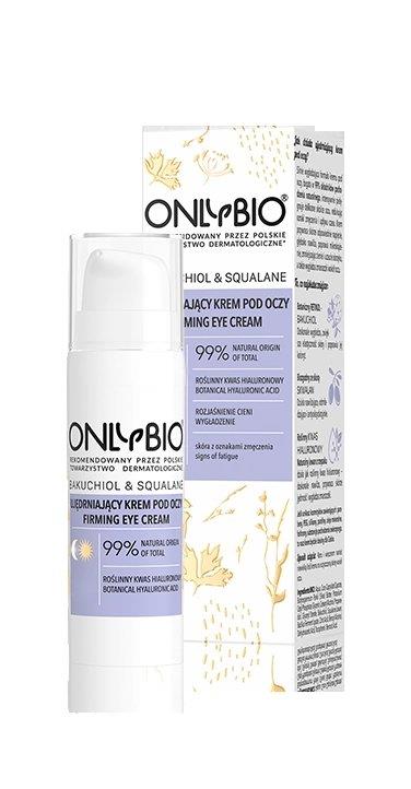 OnlyBio Firming Eye Cream with Bakuchiol and Squalane for Tired Skin 15ml