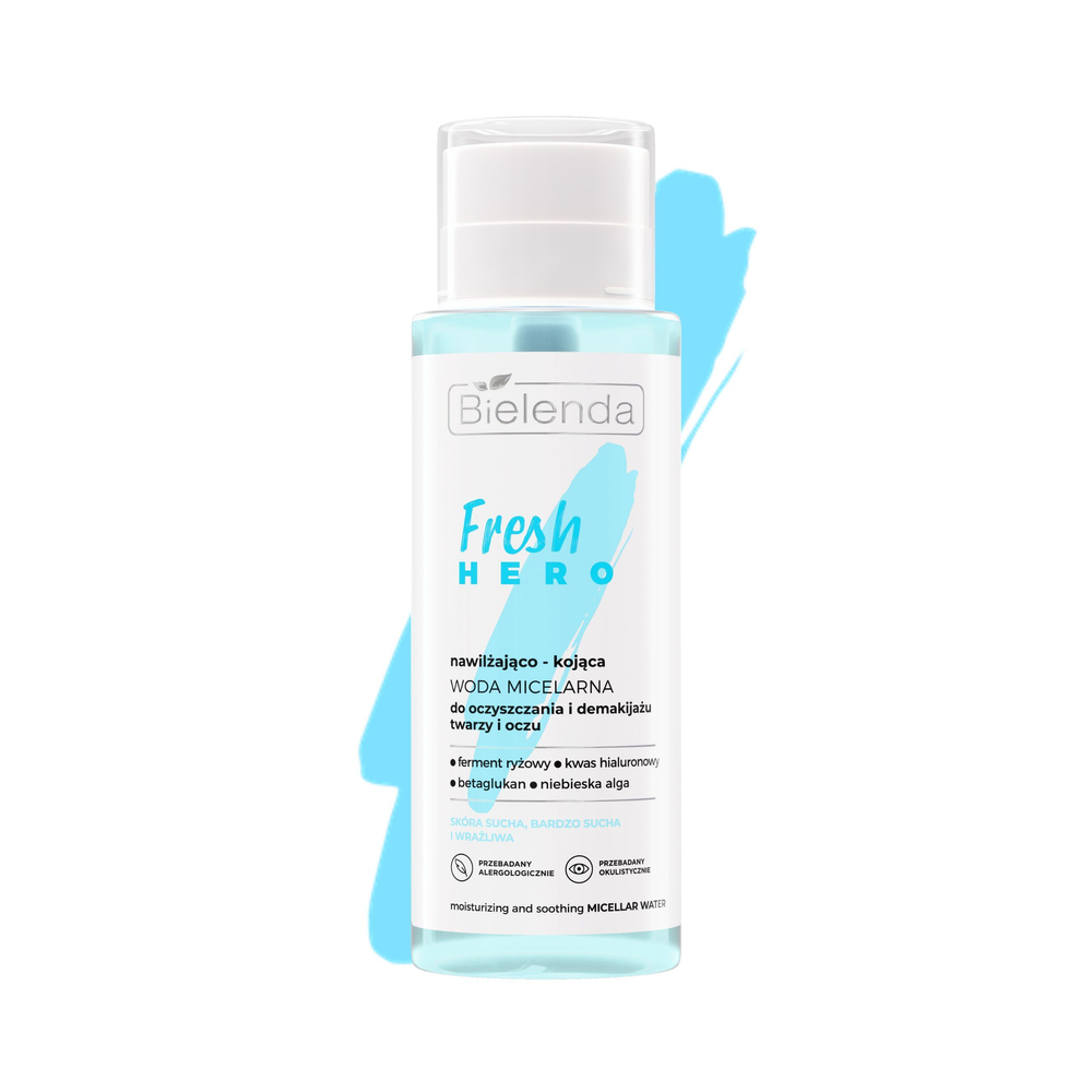 Bielenda Fresh Hero Moisturizing and Soothing Micellar Water 400ml