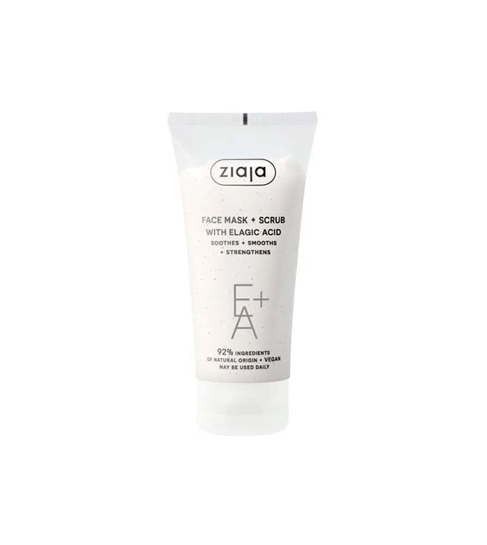 Ziaja Face Mask and Peeling with Ellagic Acid 55ml
