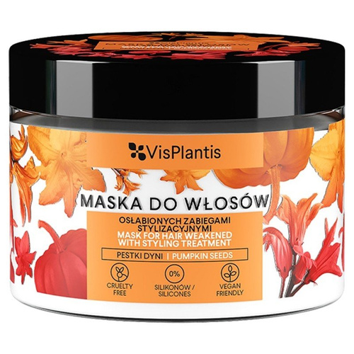 Vis Plantis Mask for Styling Treatments Weakened Hair with Pumpkin Seed Oil 300ml