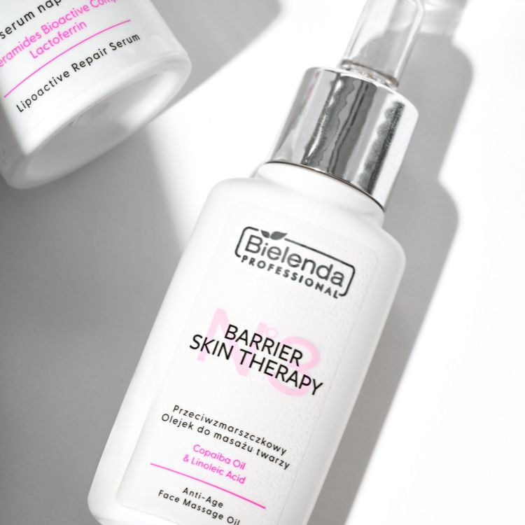 Bielenda Professional Barrier Skin Therapy Anti Wrinkle Facial Massage Oil 30ml