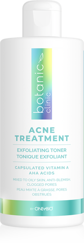 OnlyBio Botanic Clinic Acne Treatment Tonik Mikrozłuszczajacy dla Cery z Niedoskonałościami 300ml