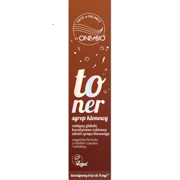 OnlyBio Hair in Balance Toner do Włosów Syrop Klonowy 100ml
