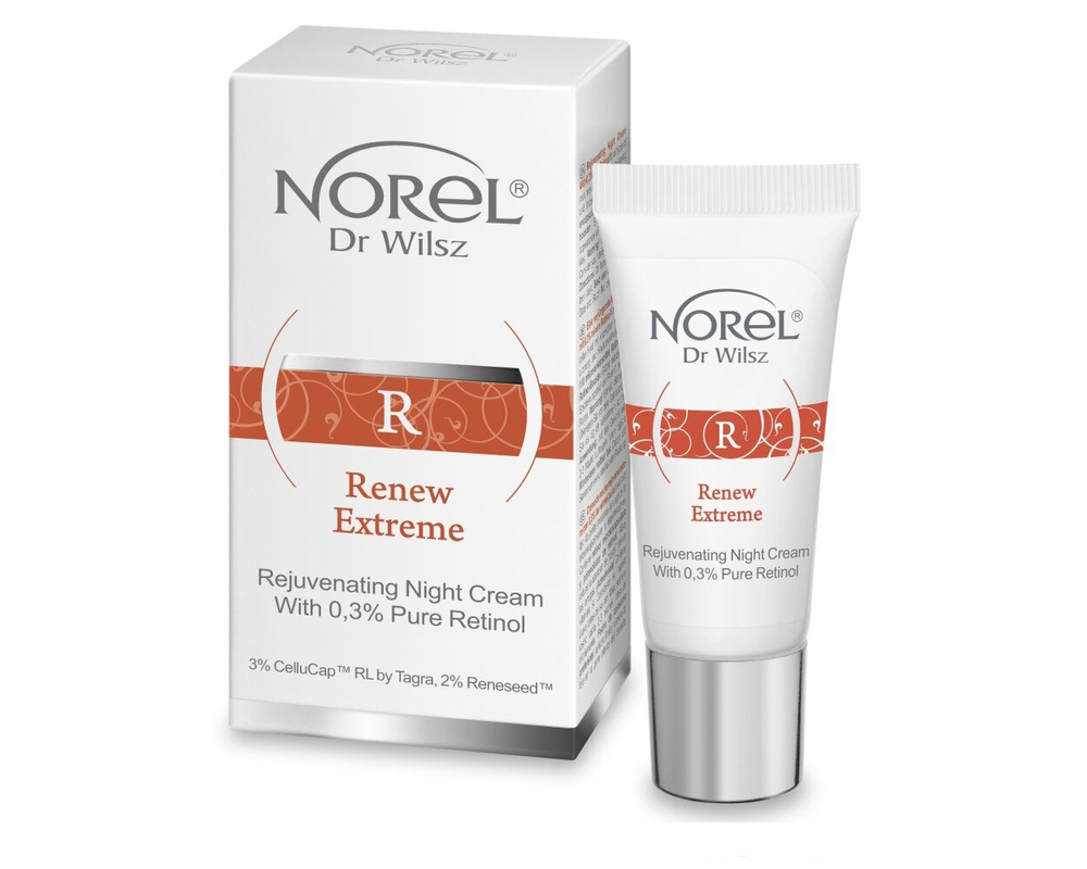 Norel Renew Extreme Odmładzający Krem 0,3% Retinolu na Noc 15ml