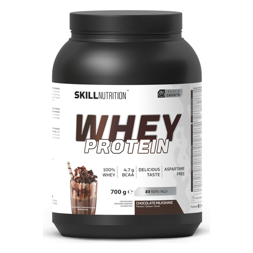 Skill Nutrition Whey Protein Powder, Chocolate Milkshake - 700g