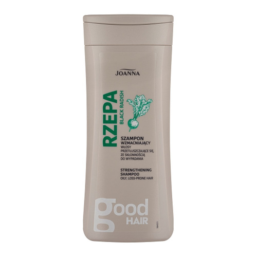 Joanna Black Radish Strengthening Shampoo for Greasy and Falling Out Hair 200ml
