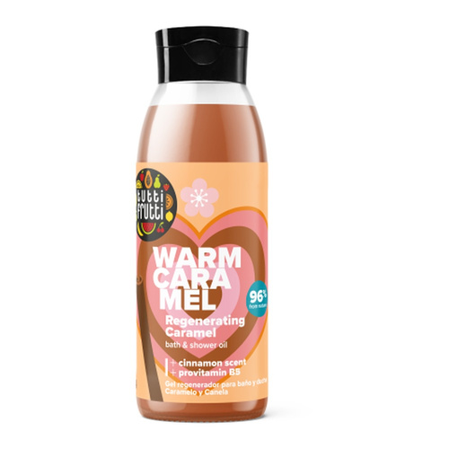 Farmona Tutti Frutti Regenerujący Olejek do Kąpieli Karmel i Cynamon 400ml