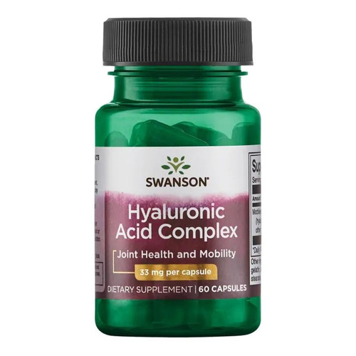 Swanson Hyaluronic Acid Complex, 33mg - 60 caps
