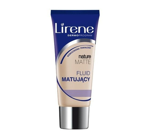 Lirene Nature Matte Fluid Matujący 10 Porcelanowy Wzmacnia Nawilża Skórę 30ml
