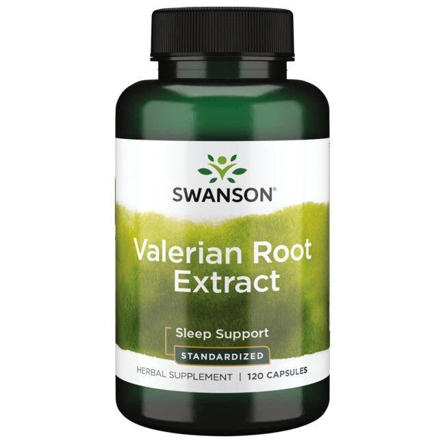 Swanson Valerian Root Extract Ekstrakt z Korzenia Waleriany 120 Kapsułek