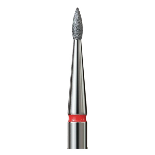 IQ Nails Diamond Nail Drill Bit Flame Shape Fine 1.2mm