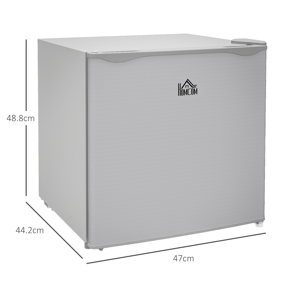 HOMCOM 35L Mini Freezer, -24℃ to -14℃ Temperature - Grey