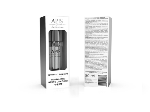 Apis Luxurious Advanced Skin Care Revitalizing Face Neuro-Elixir for Day V-Lift 50ml
