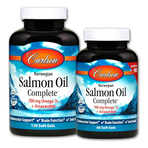 Norwegian Salmon Oil Complete - 120 + 60 softgels