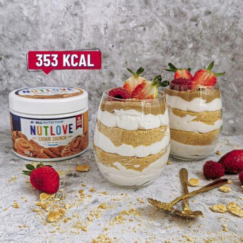 AllNutrition Nutlove Cinnamon Cookie Crunch Creamy Spread Sugar Free 500g