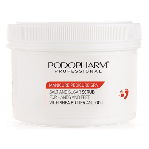Podopharm Professional Peeling Solno-Cukrowy do Dłoni i Stóp 600g