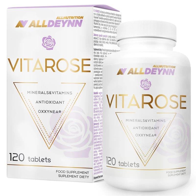 Allnutrition AllDeynn VitaRose Witaminy i Minerały dla Kobiet 120 Tabletek