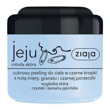 Ziaja Jeju Cukrowy Peeling do Ciała Mięta Granat Czarna Porzeczka 200 ml