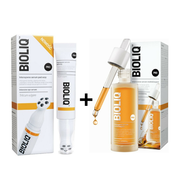 Bioliq Pro Intensywne Serum Rewitalizujące 30ml + Intensywne Serum pod Oczy 15ml