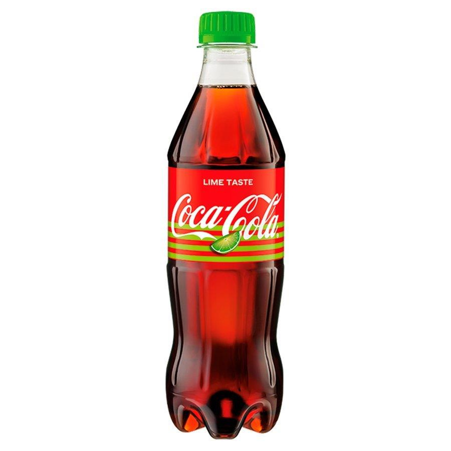 Coca-Cola Lime Carbonated Drink 500ml
