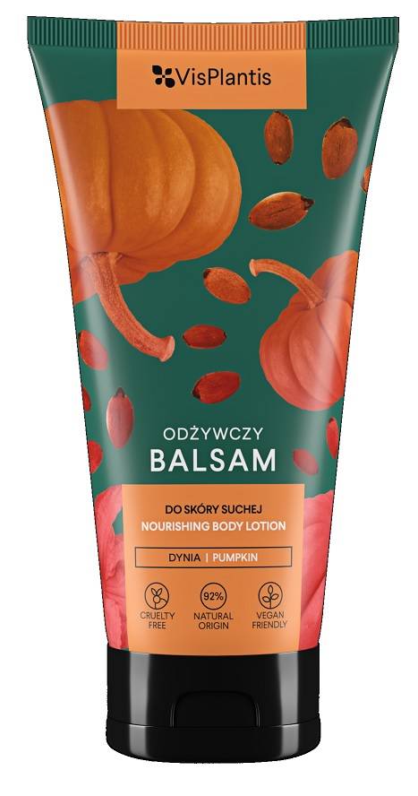 Vis Plantis Odżywczy Balsam do Ciala z Olejem z Pestek Dyni do Suchej Skóry 200ml