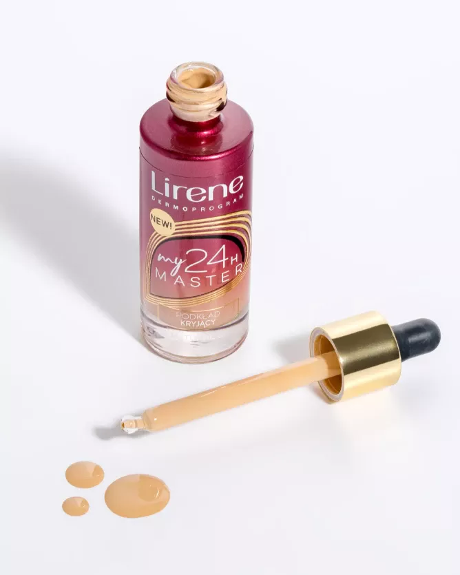 Lirene My 24H Master Covering and Anti-Aging Foundation No. 03 Nude 30ml