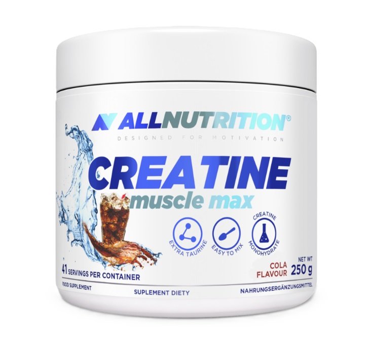 Allnutrition Creatine Muscle Max 250g | Monohydrat Kreatyny z Tauryną
