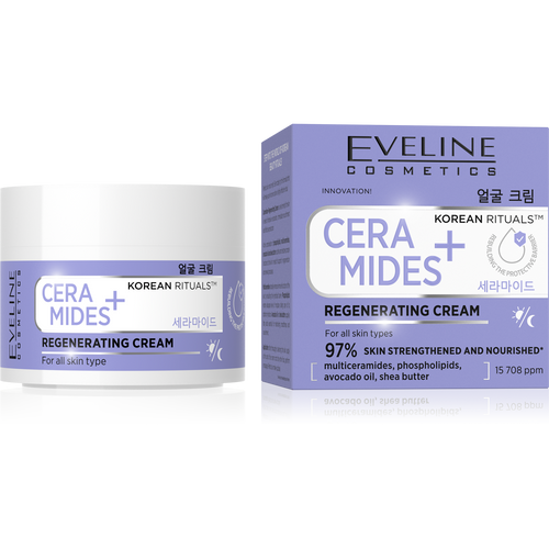 Eveline Korean Rituals Regenerating Cream with Ceramides Day and Night 50ml