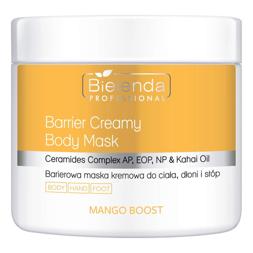 Bielenda Professional Mango Boost Barierowa Maska do Ciała Dłoni i Stóp 600g