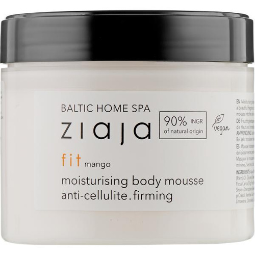 Ziaja Baltic Home Spa Fit Moisturizing Firming Body Mousse with Mango Scent Vegan 300ml