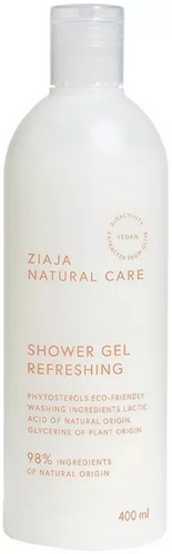 Ziaja Natural Care Refreshing and Caring Shower Gel 400ml