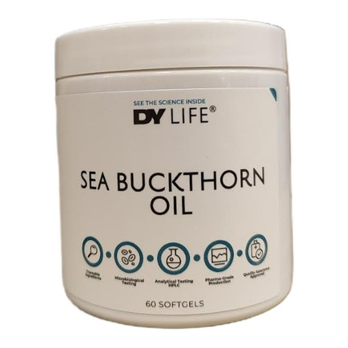 Dorian Yates DY LIFE Sea Buckthorn Oil 60 Softgels