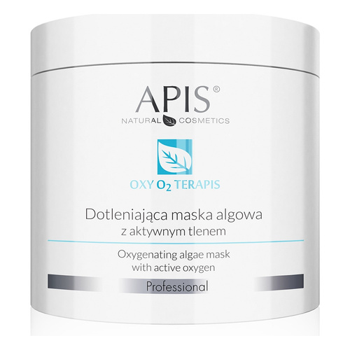 Apis Professional Oxy O2 Therapies Dotleniająca Maska Algowa z Aktywnym Tlenem dla Cery Szarej i Zmęczonej 200g