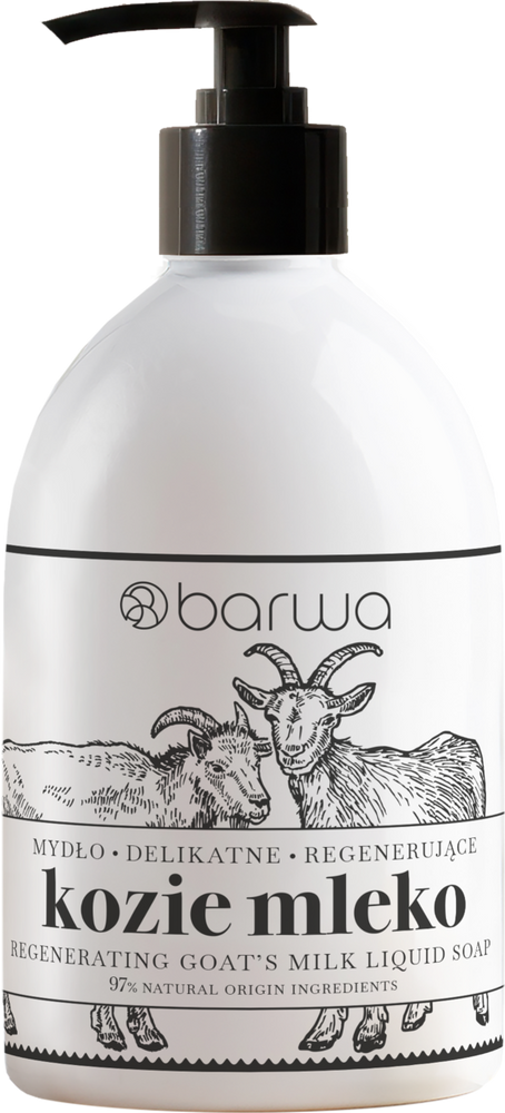 Barwa Pure Calm Goat Milk Regenerating Liquid Soap 450ml