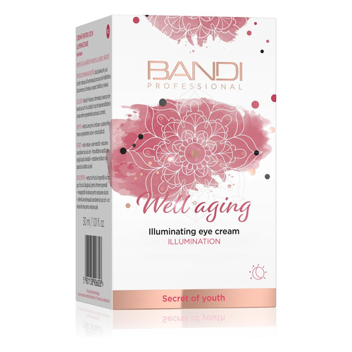 Bandi Well Aging Olśnienie Rozświetlający Krem pod Oczy do Cery Dojrzałej 30ml