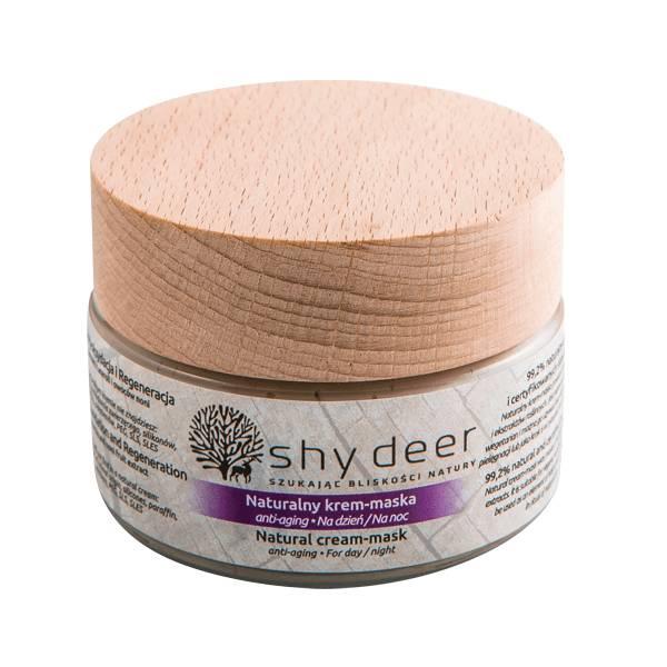 Shy Deer Natural Vegan Cream Mask Anti-Aging for Mature Skin Care 50ml