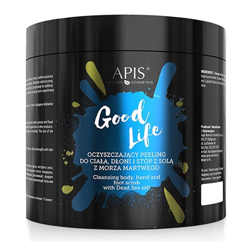 Apis Good Life Peeling do Ciała Dłoni i Stóp 700g