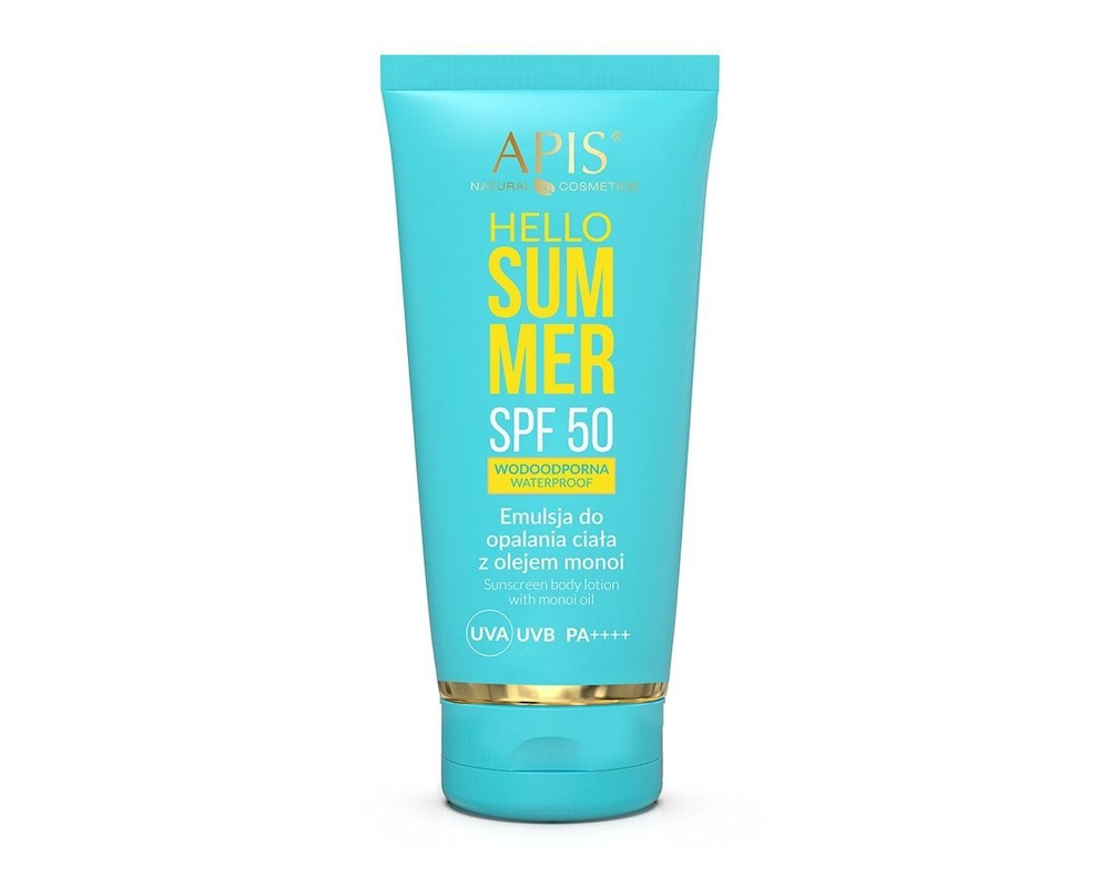 Apis Hello Summer Emulsja SPF 50 z Olejem Monoi 250ml